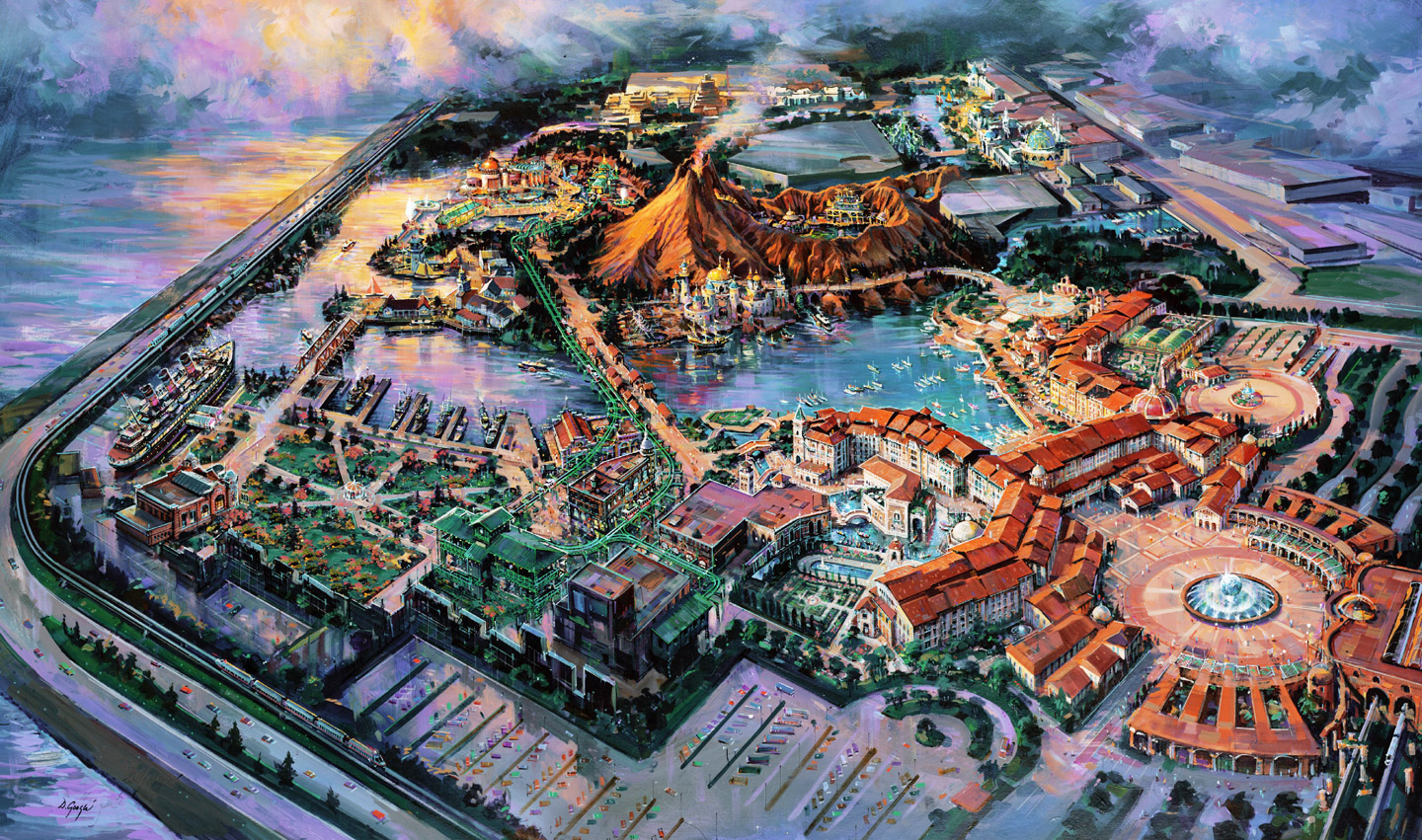 Tokyo DisneySea - Resort Concept