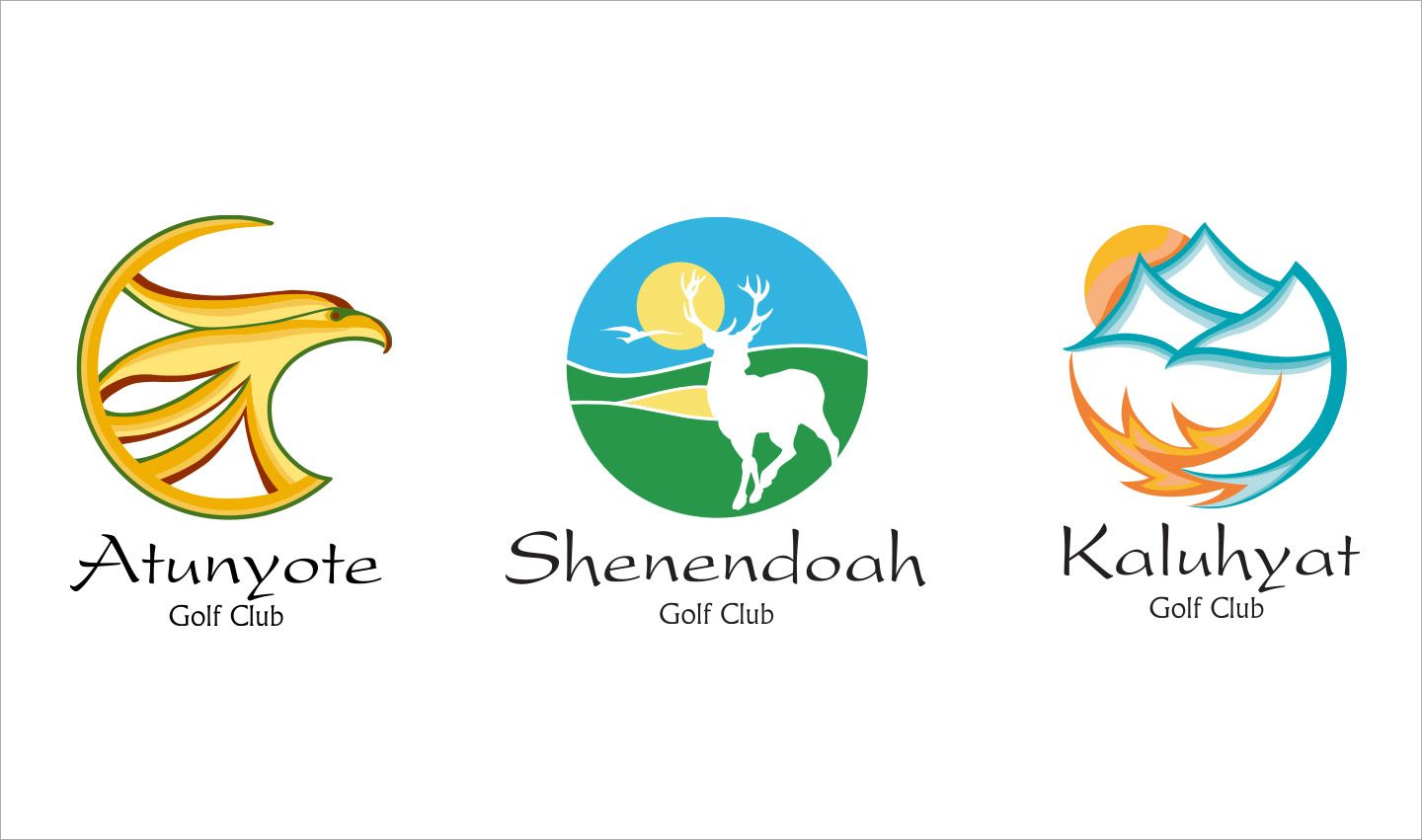 Championship Golf Club Brand and Collateral Development