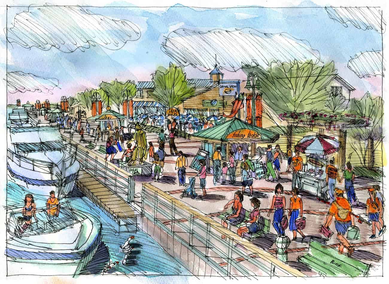 Sylvan Beach Boardwalk POV